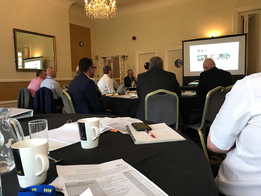 #BACHconf19 discussing the huge skills requirements to deliver the Government’s UK housing requirements with <a href="/HomeBuildersFed/">Home Builders Federation</a>