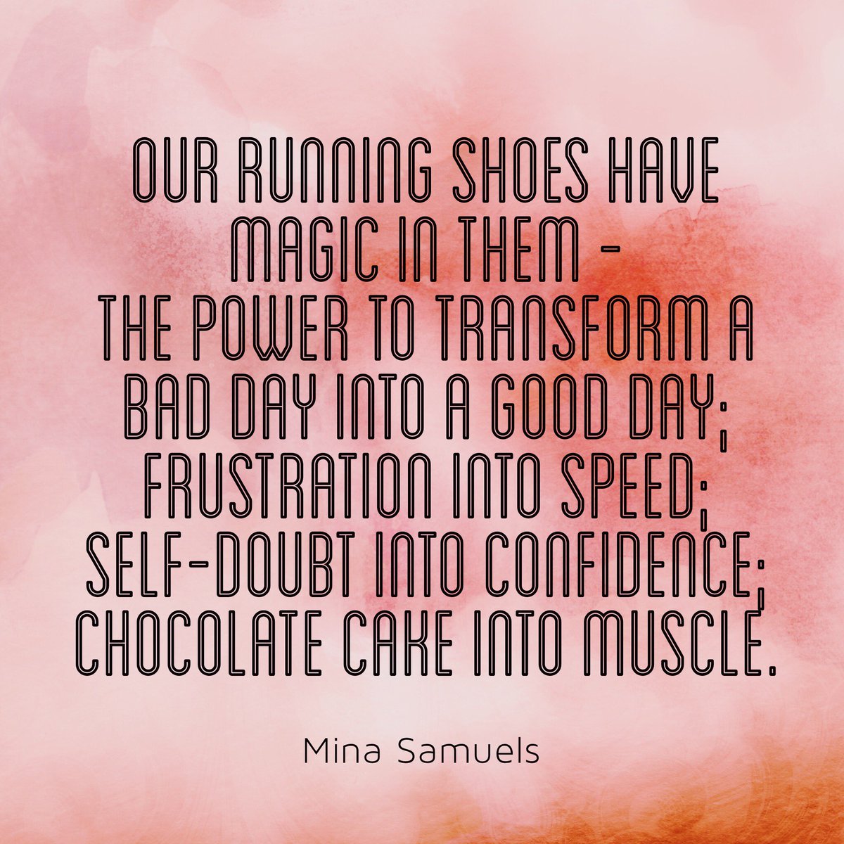 virtualraceco's tweet photo. The magic may be in the running shoes, but the power is in the person. So lace up and get out there! 🙋🏻‍♀️🙋🏽‍♂️ if you’ve already hit the treadmill/track/trail today.
#motivationalmonday #mondaymotivation #minasamuels #PositiveVibes #mondaythoughts #runningquotes #fitfam #fitlife https://t.co/f3O5gcilpW