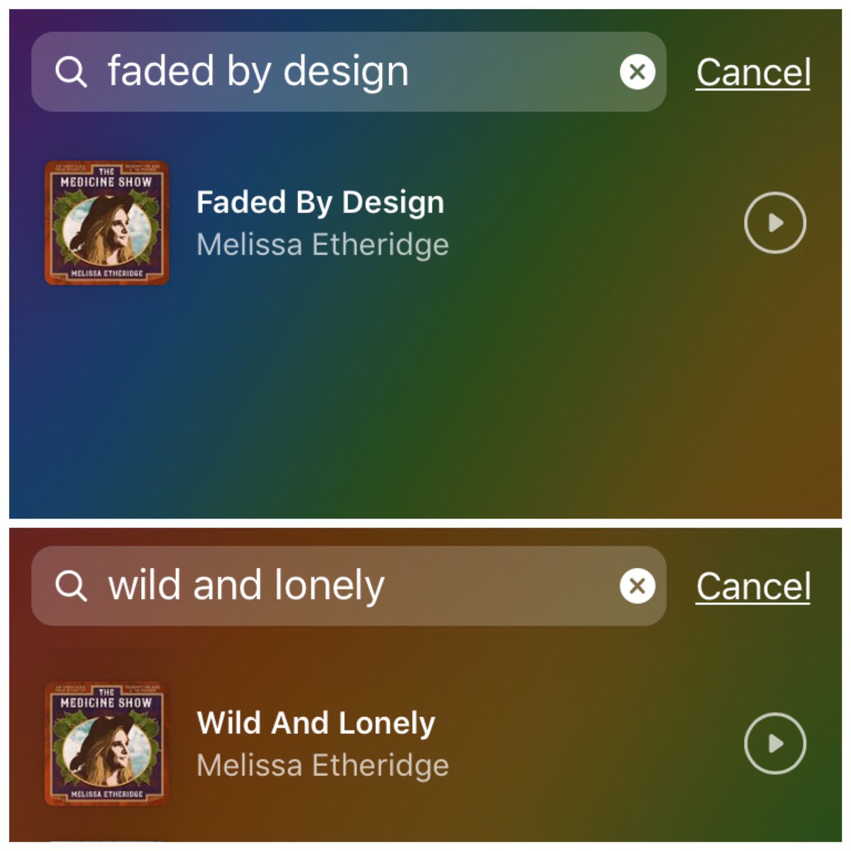 luckylauren81's tweet photo. @metheridge check out what’s available to add to Instagram stories (along with a ton of your other songs)!!💖 #WeAreME #MelissaEtheridge #TheMedicineShow #fadedbydesign #wildandlonely #instagram #instagramstories #newmusic #listennow #newmusicmonday #instagrammusic #isitaprilyet https://t.co/61cmplu7S7