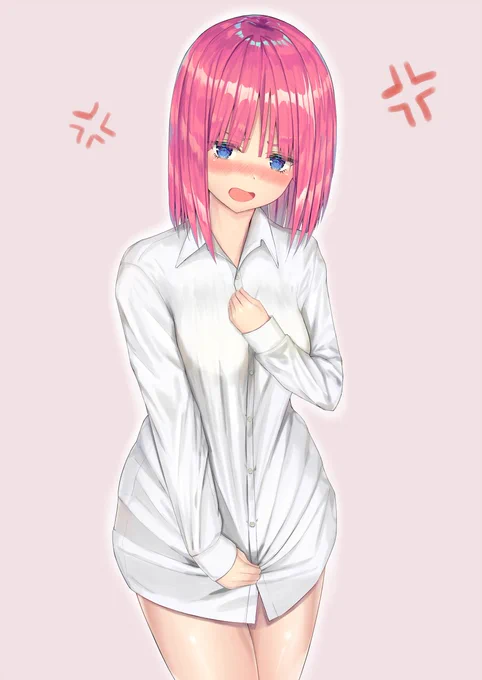 彼シャツ二乃 
#五等分の花嫁 
#中野二乃 