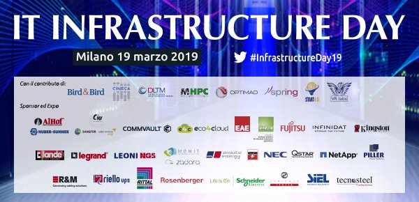 soiel_it's tweet photo. #InfrastructureDay19 - Ti aspettiamo domani a #Milano! Consulta l'agenda e incontra gli esperti del settore ✅ https://t.co/vBvu2LvZIG
Le iscrizioni sono ancora aperte! https://t.co/1VKHxFBvzQ