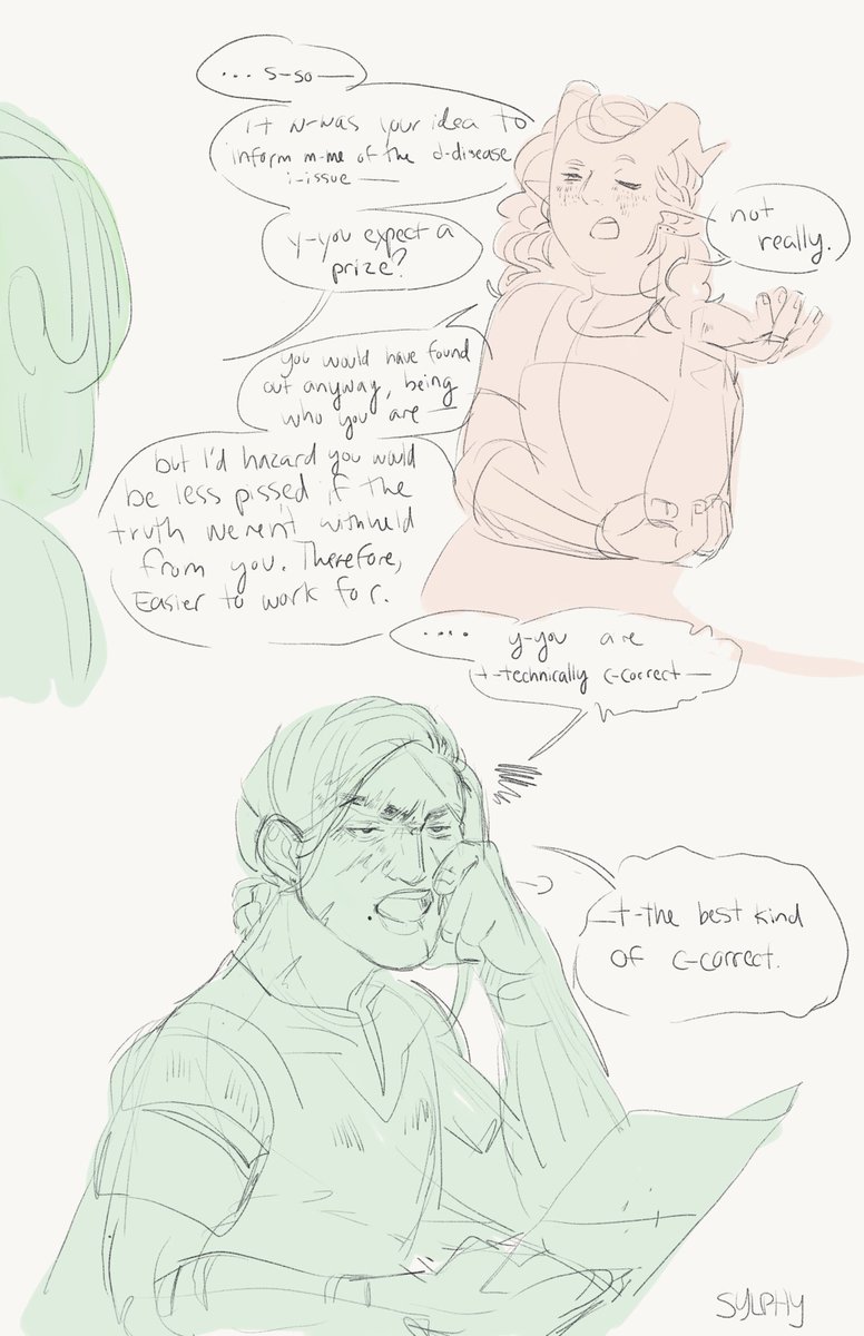 Part 1 of Mia's interactions with the cast of a campaign about a bunch of escaped alchemist experiments with questions and a grudge. 