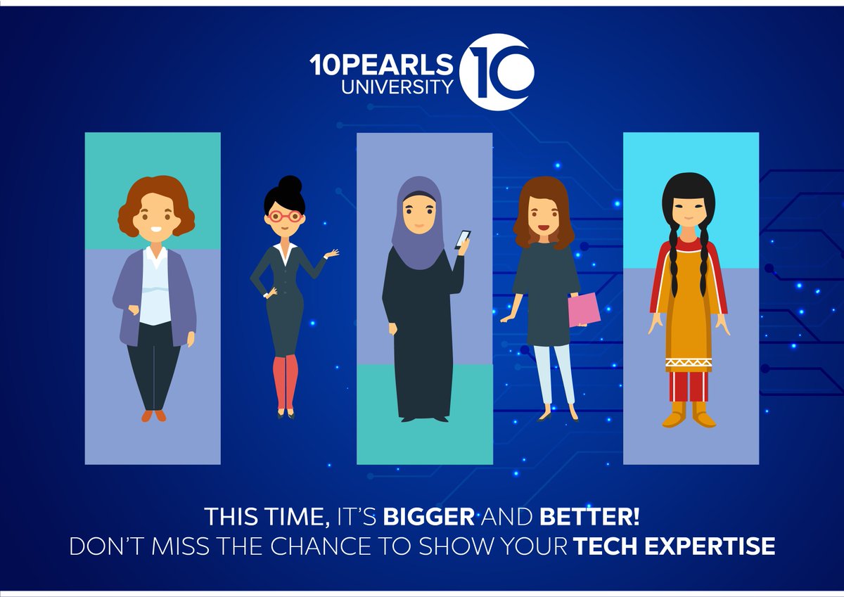 10PearlsPK's tweet image. Don’t be shy and hesitant to exhibit your talent. 
It’s time for Women to show their Tech expertise!
#WomenInTech #LetsWinIt