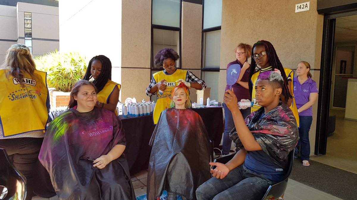 HealthSci_News's tweet photo. We had a great time at Friday's Shavathon in aid of CANSA! Thank you to all who attended, we raised R7000 in aid of CANSA!
#Shavathon | #CANSA | #UFSHealth | #Students | #Kovsies | #GoodCause | #Charity | #UFS https://t.co/bTasAjJr5Q