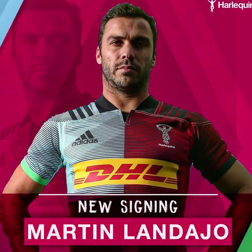 #Premiership Oficial: Martín Landajo jugará en Harlequins post Mundial. A los 31 años, después de 11 años en el sistema de alto rendimiento en la UAR, tendrá su primera experiencia en Europa.
