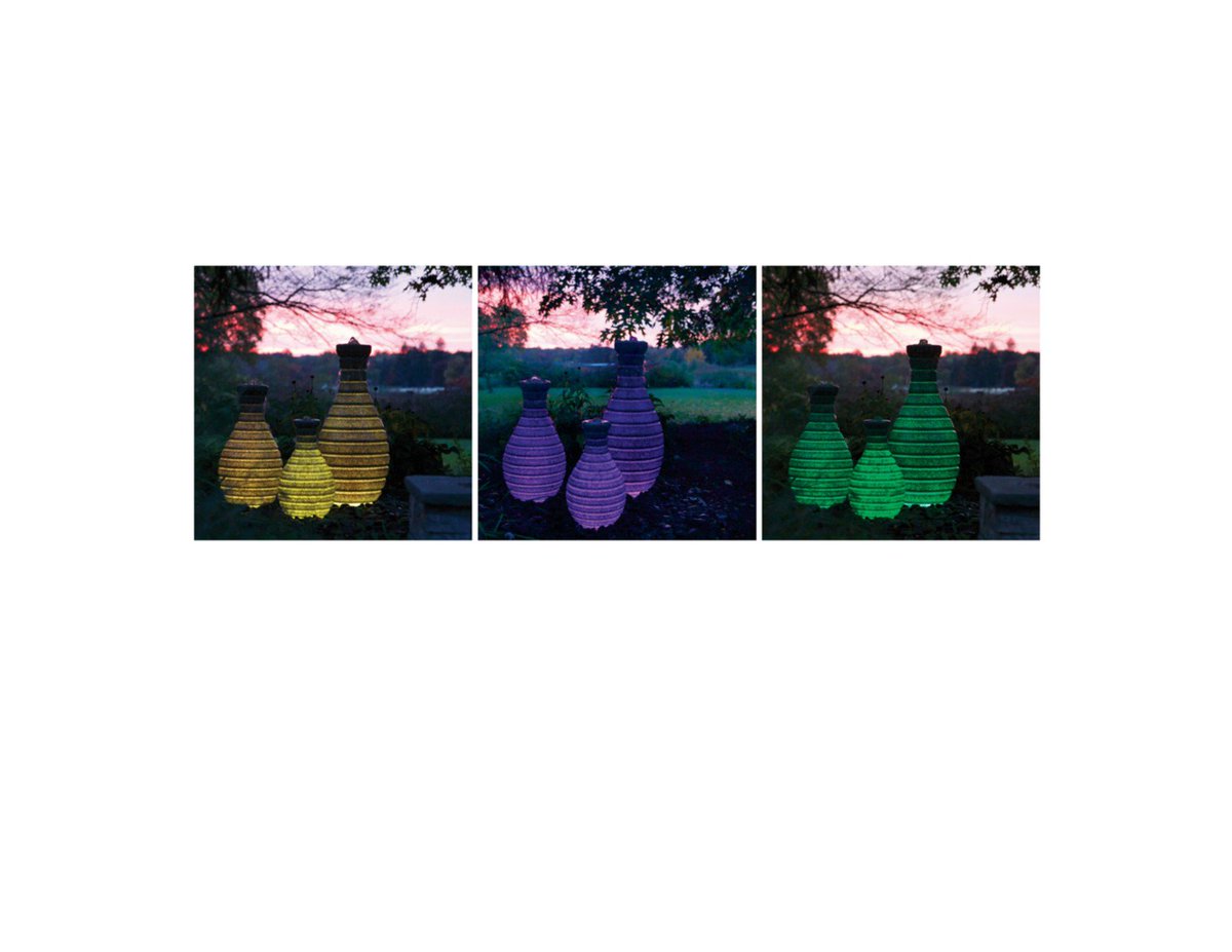 BCA Preferred Corporate Partner May's Lawn Care and Landscaping has donated this beautiful Color Changing Fountain. Prize includes installation of one 18” Color Changing Vase Fountain (dimensions 10”W x 18”H) with river rock sure to compliment any outdoor space.