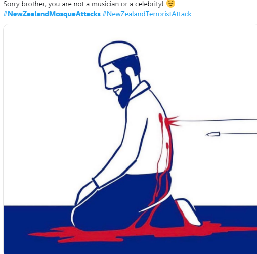 #NewZealandMosqueAttacks                                                                                             sorry brother