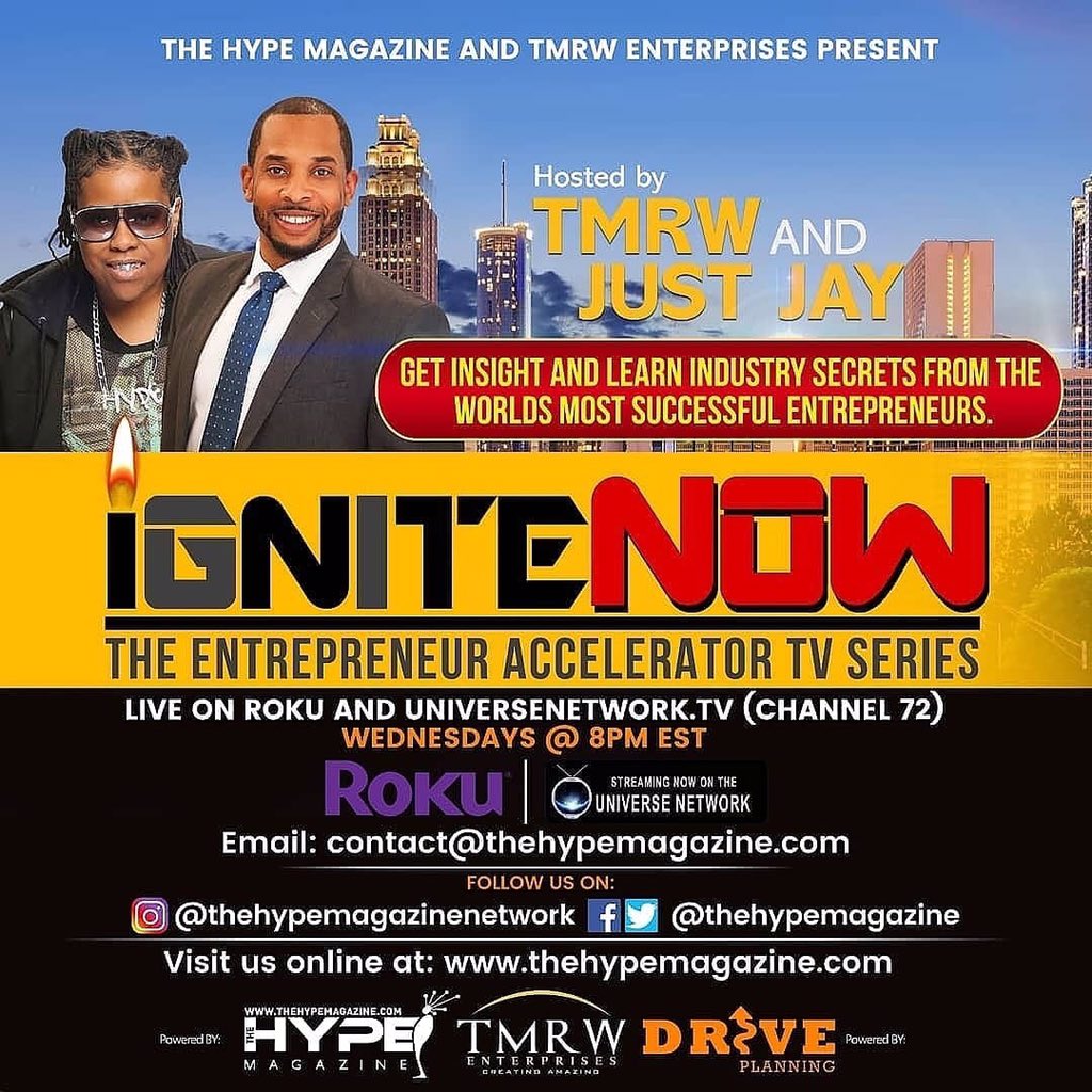 drwmharrison's tweet photo. #industrysecrets #entrepreneurs #streamingtv Powered by: #thehypemagazinenetwork https://t.co/CEnzeVKMLo #tmrwenterprises #driveplanning — with Wilkerson Jameelah. https://t.co/zlL2opUbkw