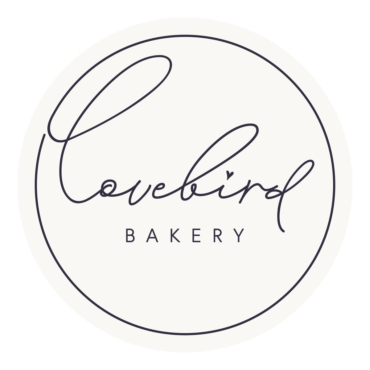 A new identity I’ve created for Lovebird Bakery, whose cakes are stunning and taste incredible! The logo is in an elegant, handwritten style font, contained within a circle, the colour palette is a premium navy and slight off white. #designandbranding #bakery #graphicdesign