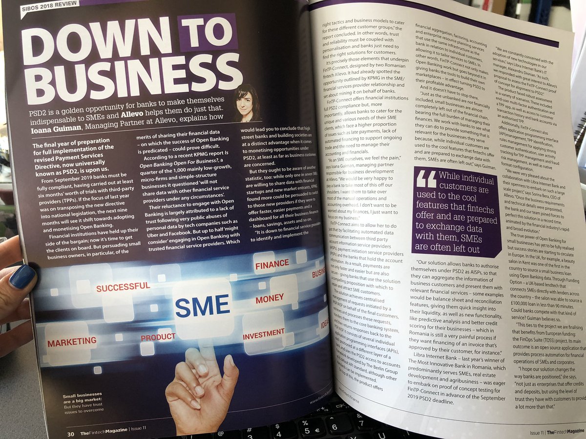 IoanaGuiman's tweet photo. Thank you @fintechf for the awesome article and the cover feature! @AliPaterson @Dougiefintech @A11evo #finopssuite #toss @FinTP https://t.co/nwEsaqPxcg