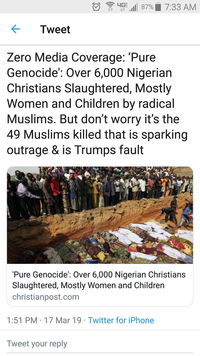 vanzilla4x4's tweet photo. @Franklin_Graham Pray for the thousands of Christians killed by muslims.. https://t.co/Qhzu1upixM