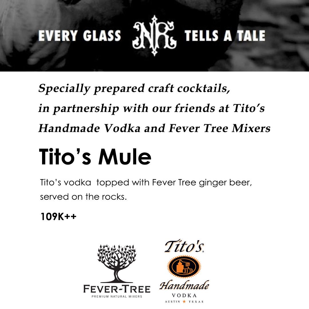 titosintl's tweet photo. Tito's Mule on a special menu during March @thenightrooster the bar in Ubud setting Bali's craft cocktail scene #Asias50BestBars2017 #craftcocktails #USVodka #CraftSpirits #NightRooster https://t.co/Vz86LDWHTJ