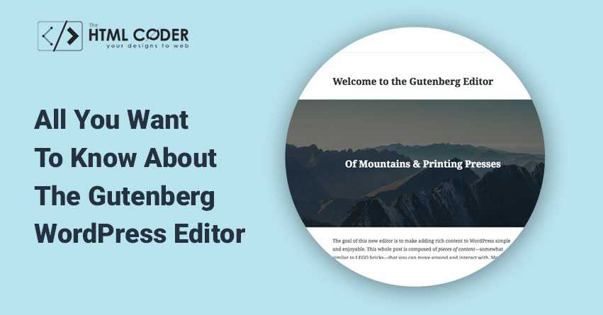 CoderHTML's tweet photo. All You Want To Know About The Gutenberg WordPress Editor
#Gutenberg #WordPress #Editor
#new #wordpress #editor
#THEHTMLCODER

https://t.co/U6ll4DBzzu https://t.co/RIt5gFvPnw