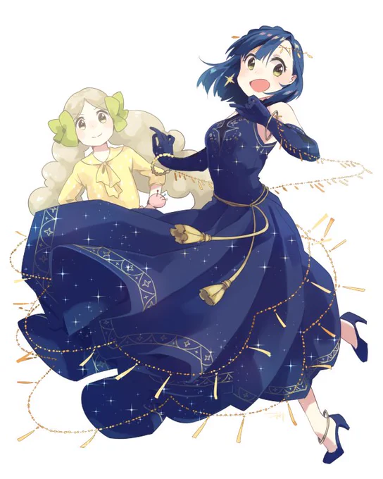 百合子のお誕生日なので過去絵も見てください 