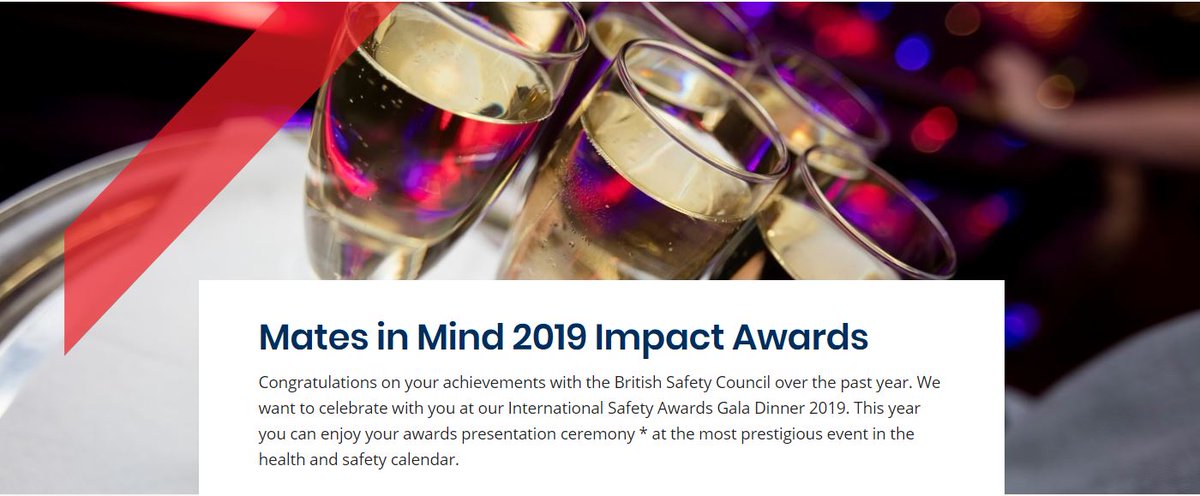There is still time to book your place at our #ImpactAwards! Winners of the awards will be announced at the prestigious <a href="/BritSafe/">BritishSafetyCouncil</a> Gala Dinner on Friday 5 April, to secure your place book now! 💫

britsafe.org/awards-and-eve…