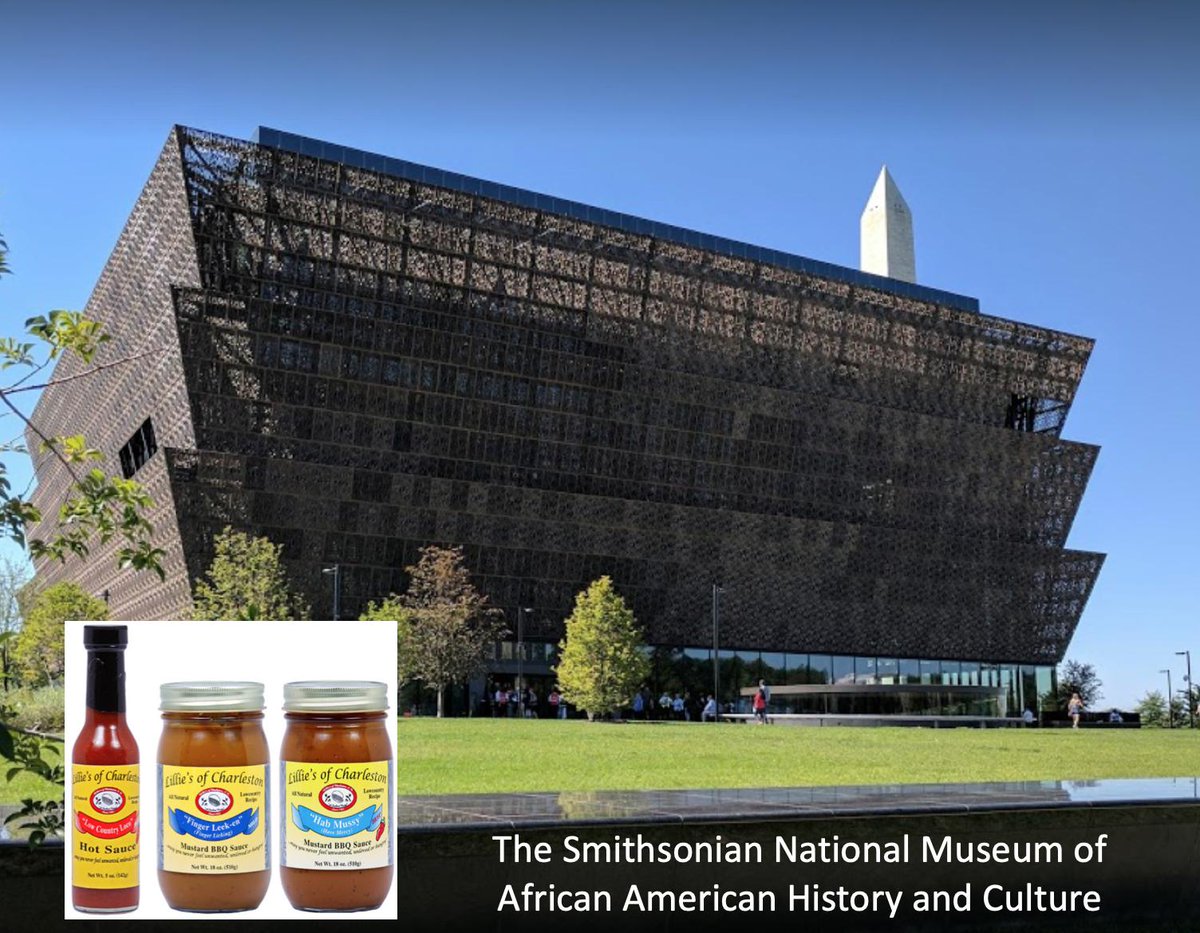 <a href="/LilliesOfChas/">LilliesofCharleston</a> Goes to Washington!
When you visit the <a href="/NMAAHC/">Smithsonian’s NMAAHC</a> in Washington, DC, you can now purchase the flavors of Charleston, SC.