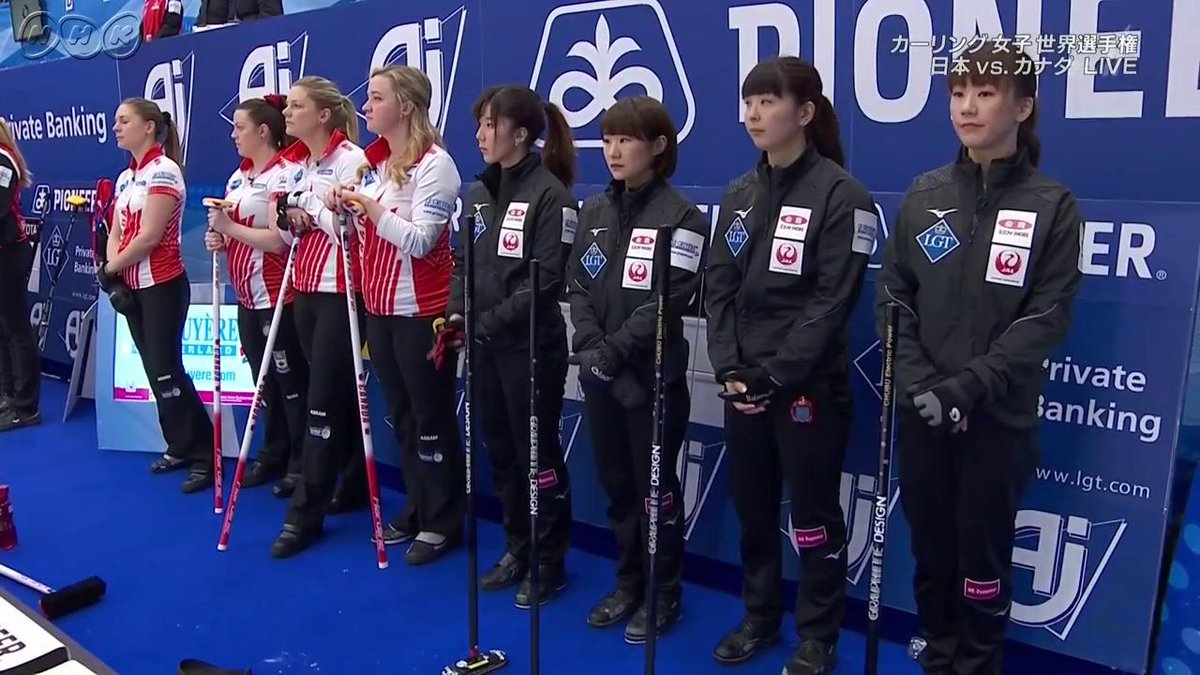 Nhkスポーツ 連敗ストップへ カナダ戦 試合開始 カーリング女子世界選手権 日本のスタメン 石郷岡 中嶋 S 松村 北澤 Nhkbs1 でライブ放送中 特設ホームページでは エンドごとのライブスコア実施中 T Co Fwrcuqtjnk カーリング 中部