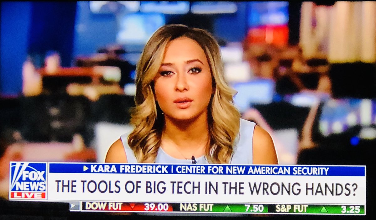 karaafrederick's tweet image. Sneak peek of today’s @foxandfriends appearance on my and @RHFontaine’s @WSJ essay “The Autocrat’s New Tool Kit.” #AI #EmergingTech #StrategicTech
