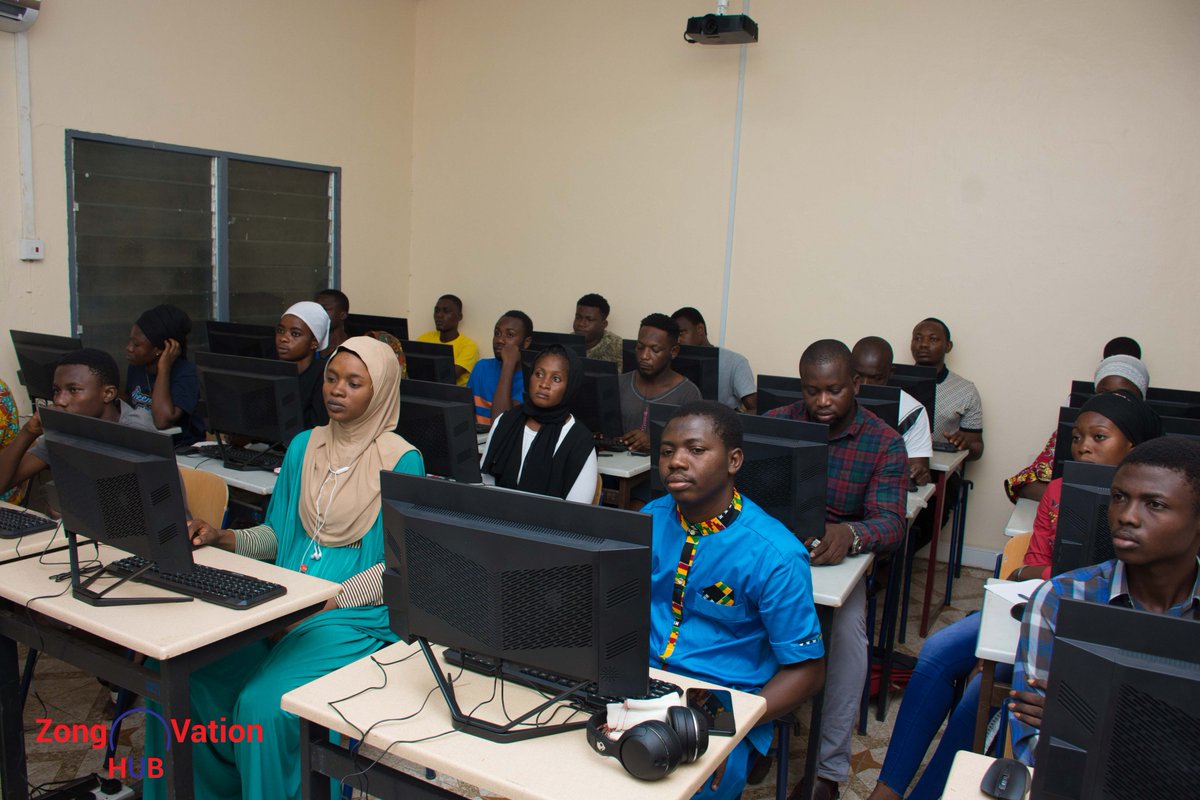 IYDGhana's tweet photo. In partnership with the @miczdgh, the @IYDGhana and the @ZongoVationHub are training the next generation of tech gurus from the Zongo communities under the #ZongoCodersProgram. @MustaphaHamid @LopezEkra @DAcconciaEU @USEmbassyGhana @EuropeInGhana @GermanAmbGhana @UNDPGhana https://t.co/ymdspqzhdh