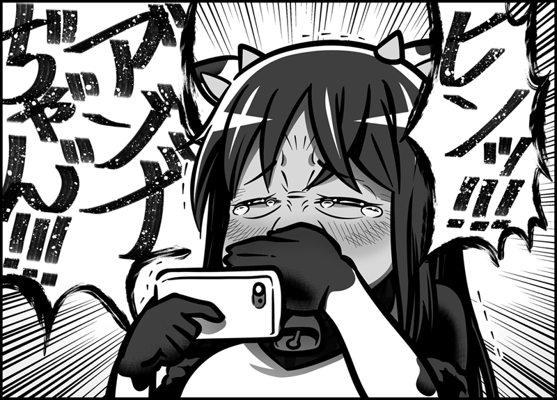 推しのガチ動画をみて感情がおさえられなくなったシタラちゃん😭😭😭 #アリスギア #アリスギアお絵かき 