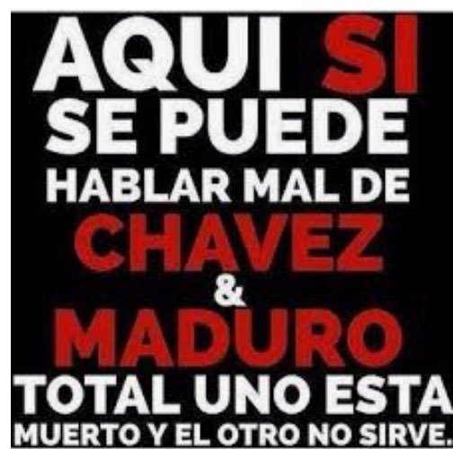 Laguial's tweet photo. @marioserpa @NicolasMaduro #venezuela https://t.co/HAlkcJ3ARd