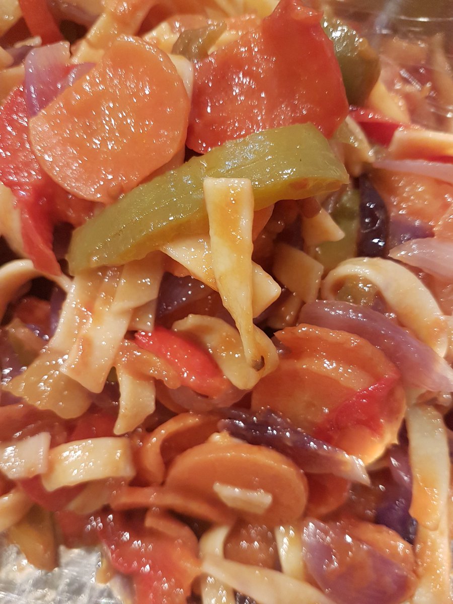 Our Tagliatelli is loaded with veggies