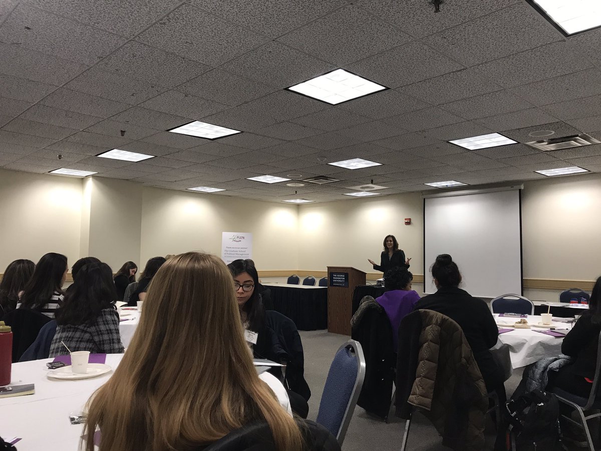 PLENNetwork's tweet photo. The 2019 #PLENCongress is in DC, and @LaraMBrownPhD joined us first thing this morning to remind students to have an open mind and be relentlessly curious in this city full of public servants 🙋🏽♀️🙋🏾♀️🙋🏼♀️🙋🏿♀️🙋🏻♀️ @GSPMgwu https://t.co/3u0AW0hzp9