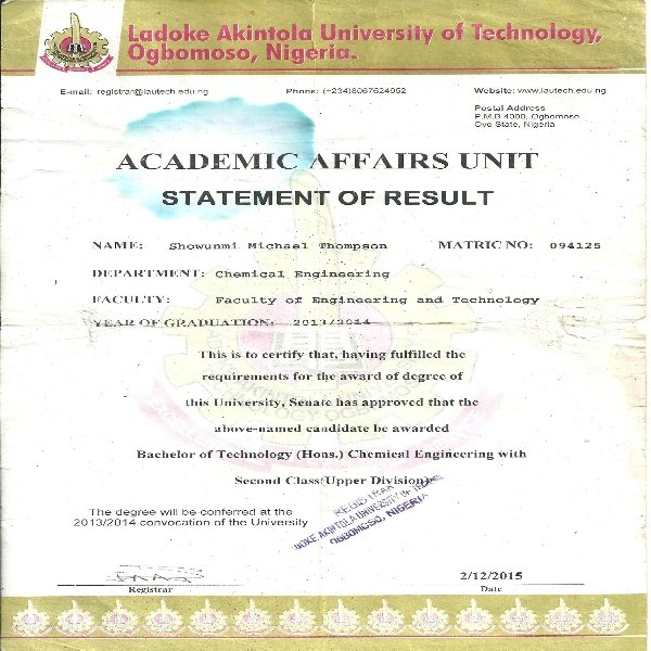 My name is Showunmi Michael, a graduate of Chemical Engineering. I'm a Mathematics Teacher and I use crutches. Even with being physically challenged, I still wish to impact the next generation.I'll be grateful if assisted to get PGDE &amp; IGCSE certification to forge ahead.

Pls RT.