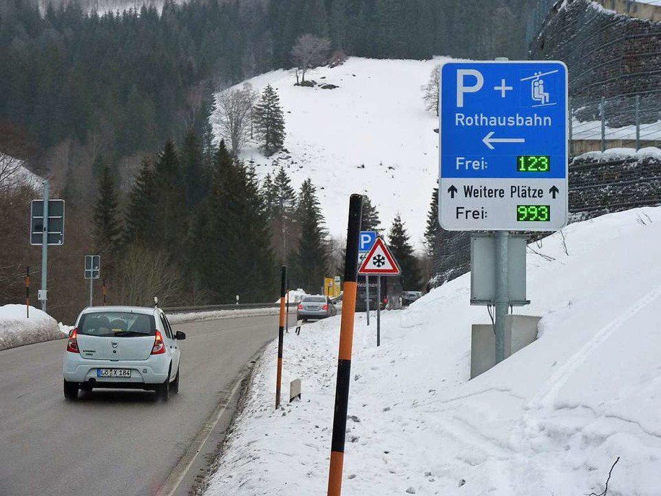 Tipps zur Parkplatzsuche auf dem Feldberg  mehr.bz/2eb