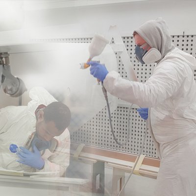 P2RetailDisplay's tweet photo. Take a trip inside the P2 Retail Displays Spray Shop 
https://t.co/JPkcFIbnGc
#retaildisplay #sprayart #retail #paint #bespoke https://t.co/Dh9vJVigWq