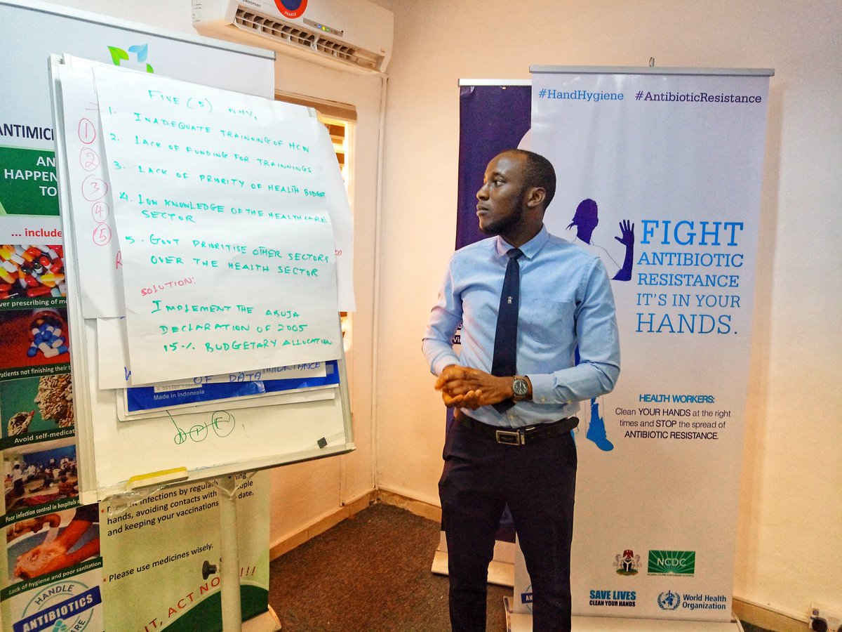 Ducit_Blue's tweet photo. Poor healthcare financing, lack of data to drive improvement, poor political will and lack of accountability were among reoccurring causes identified in the respective groups for poor quality healthcare in Nigeria.
#DataForAMR https://t.co/KkHRV2PVGB