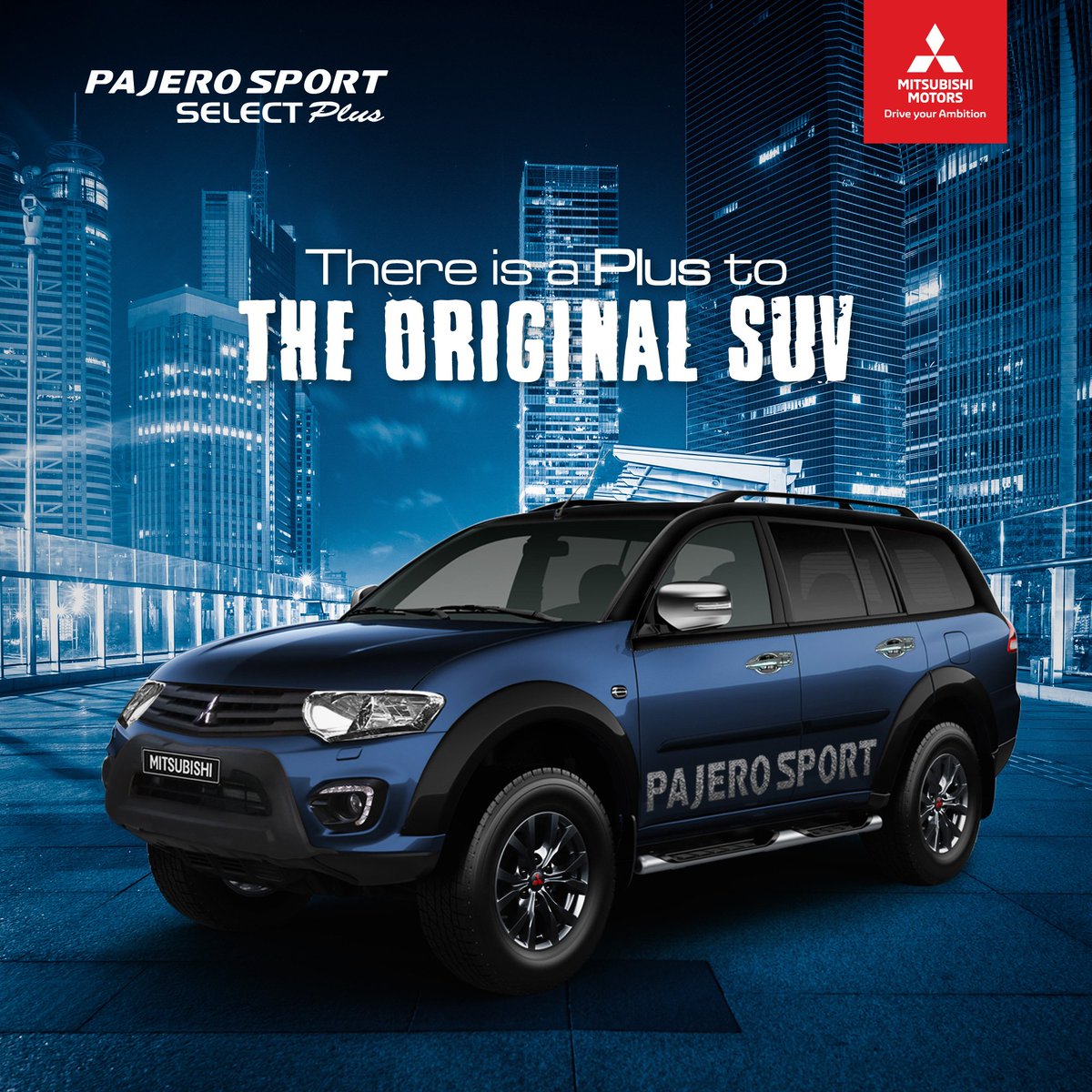 Pajero Sport Select Plus - the best SUV and your gateway to a life full of adventure. There is a Plus to the Original SUV.

For Test Drive: pajerosport.in

#Mitsubishi #MitsubishiIndia #PajeroSport #SelectPlus #SUV #OriginalSUV