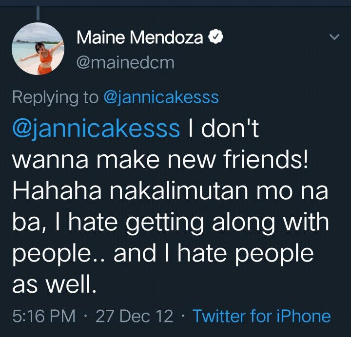 cutenessavie's tweet photo. A little bit of "Maldita Mode" history of M
Hindi ito kathangisip lang. Eto ay base sa mga experience ng ibang nakasalamuha niya at even to her self aminado siya.
Blog. Twitter. Ask fm https://t.co/EFMeTlxOY7
