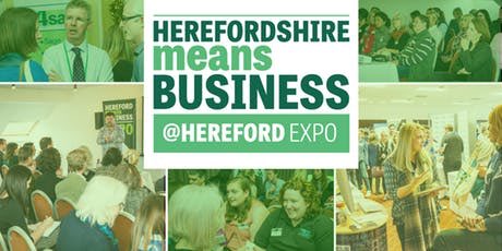 HfdMeansBiz's tweet photo. Reserve your FREE place at this year’s Hereford Means Business Expo on May 9th. You will also be entered into our prize draw!! #HMBiz #Herefordhour #HerefordExpo https://t.co/gibmSQWdAC https://t.co/hMhN4YX1Ha