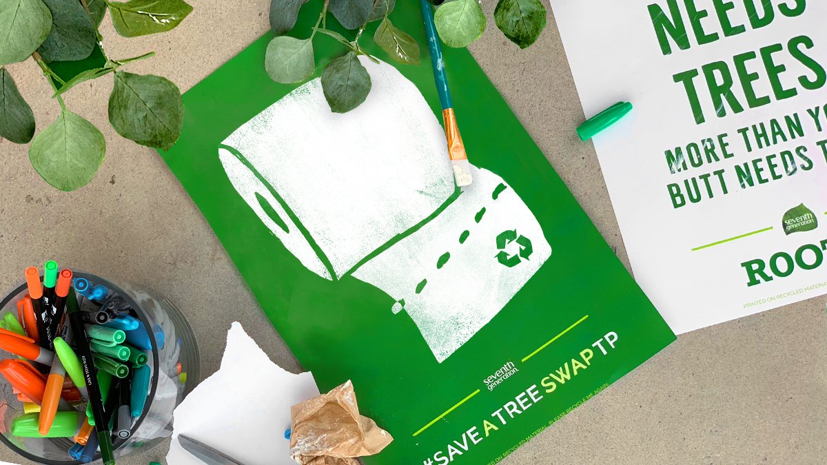 Recycled TP is the love of my life #SaveaTreeSwapTP