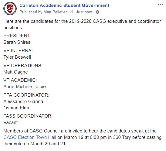 casg_online's tweet photo. Don't forget to attend our CASG Election Town Hall tomorrow night!

https://t.co/Utqj0kzxp6 https://t.co/d685zM4Was