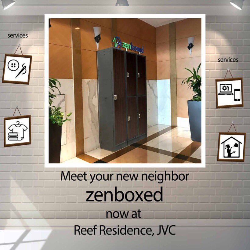 zenboxed's tweet photo. Right Choice for Your Clothes.

Zenboxed now available in Reef Residence, JVC, Dubai.

Do Less. Zen More.

#reefresidence #JVC #DXB #UAE #ERRANDS https://t.co/J5FHNLc1z3