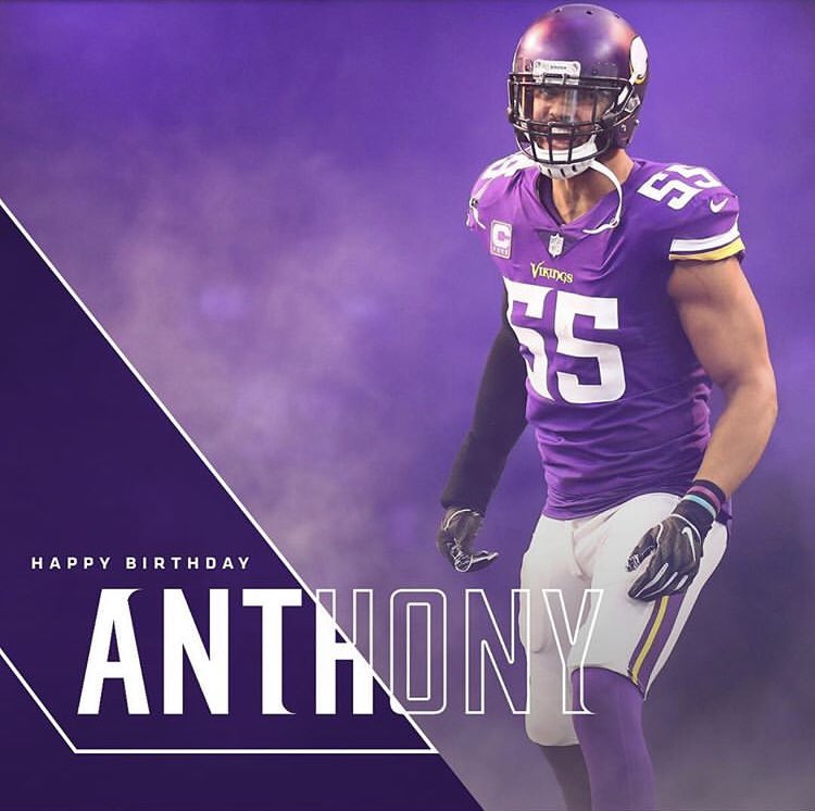Happy birthday to STILL  a Minnesota Viking Anthony Barr!  The best AB 