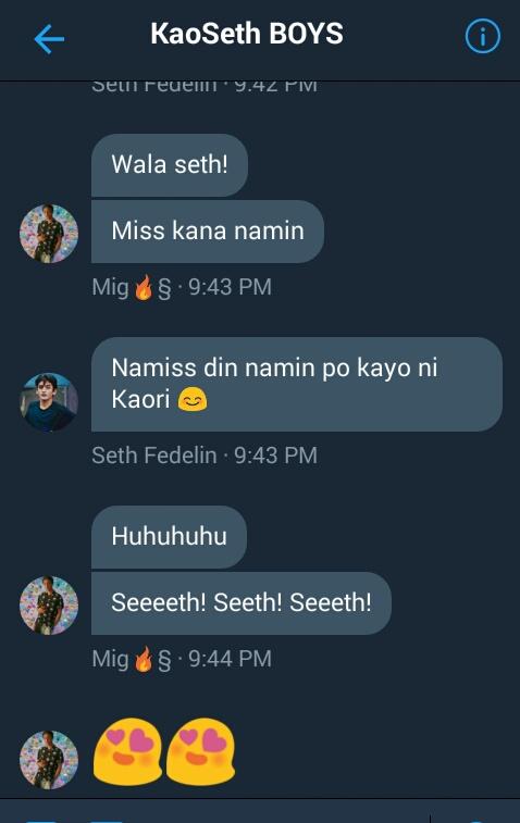 iamnyerwiiiiinn's tweet photo. Amputa @imsethfedelin  haha 

@KaoSethBoys e ;) sorry guys https://t.co/5za6NBfZg2