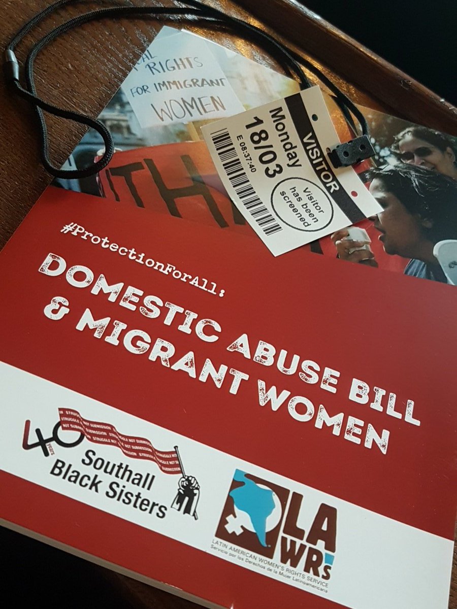 Imkaan's tweet image. Any legislation that seeks to address violence against women must centre #ProtectionForAll. We're in the @HouseofCommons today working alongside @lawrsuk and @SBSisters to push for better protection for all survivors.