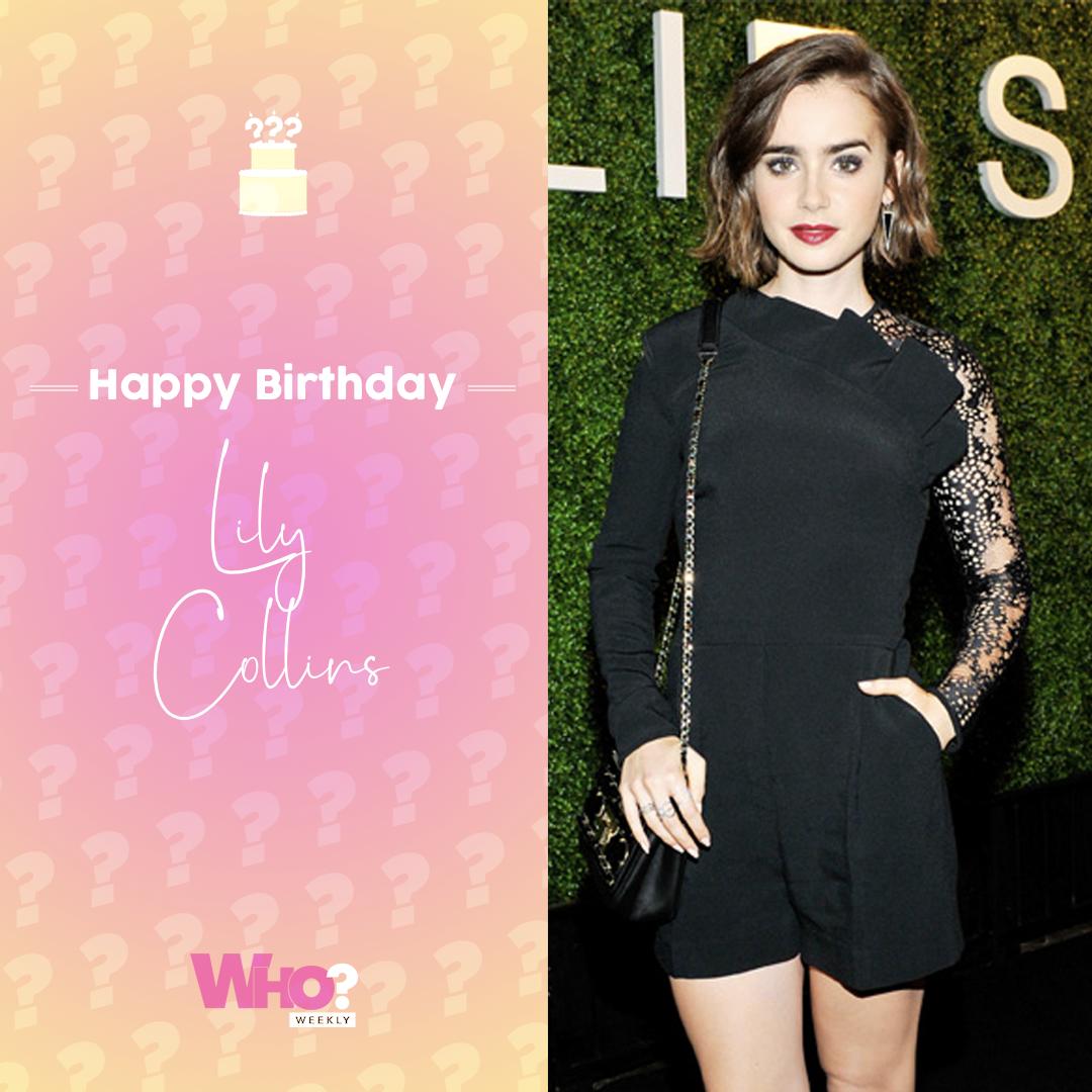 Happy birthday, Lily Collins! 