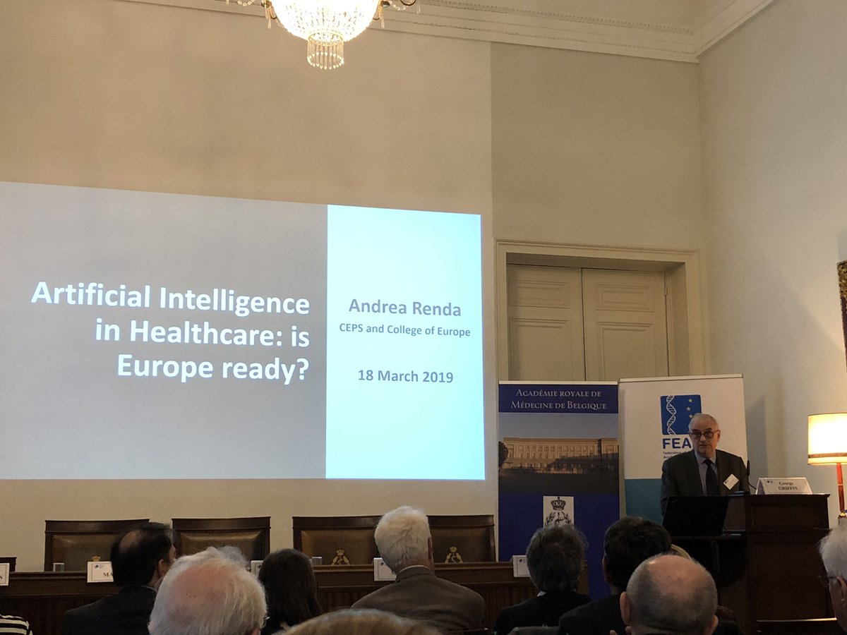 filicevas's tweet photo. Looking for answers whether we are ready for #AI in #health and opportunities & challenges that come with it, at @FedEuroAcadMed high-level discussion “Artificial Intelligence in Healthcare: is Europe ready?” #FEAMforum https://t.co/BG7ypGZBnB
