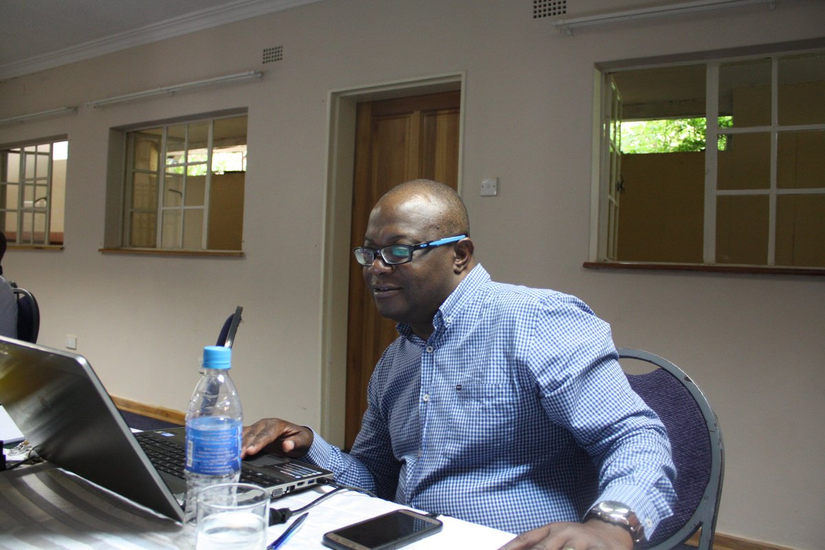 ZIA C.E.O Mr. Richard Mbaiwa at Pandhari Lodge crafting the Stratergic Plan