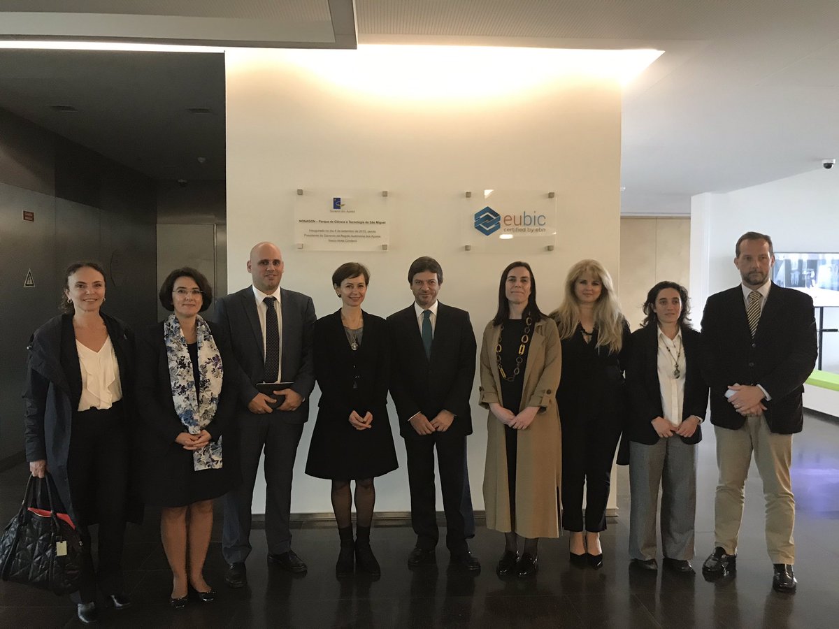 Today <a href="/DanaSpinant/">Dana Spinant</a> and outermost regions unit visited Nonagon, a #Science and #Technology park in S. Miguel #Azores. Thanks to EU Fund #ERDF, Nonagon hosts 26 companies, facilitates start ups and incubators and promotes # innovation and local employment.