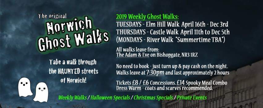 Norwich Ghost Walks tweet media
