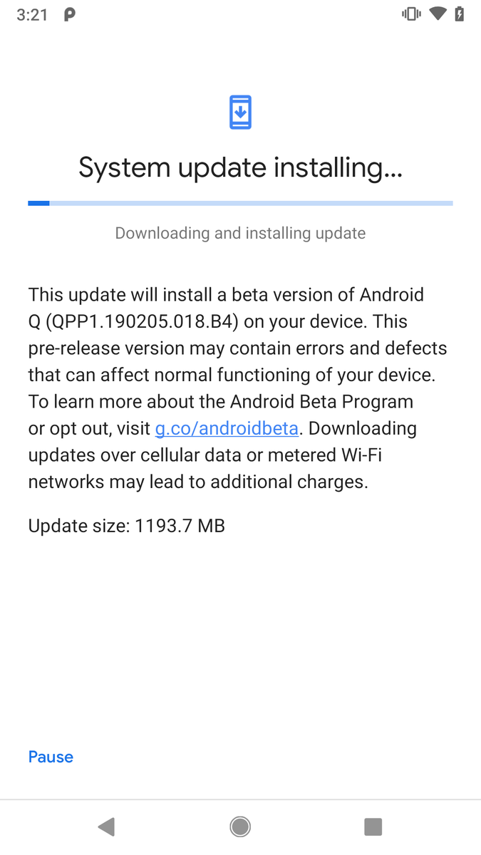 lukecisek's tweet image. Upgrading... #AndroidQ #AndroidDev