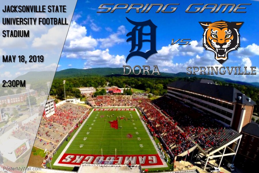 Dora High Football on Twitter "Big NEWS for Dora football! Spring game