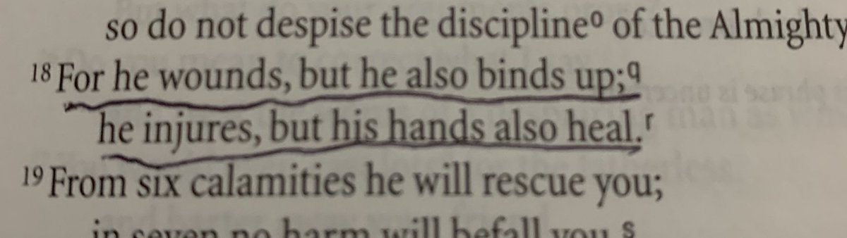coachphilvc's tweet image. From my quiet time this morning. Hit home that everything in life is from God. Job 5:18... he might allow hardship, but he always turns it into something better. #trustHISprocess #trustHISplan