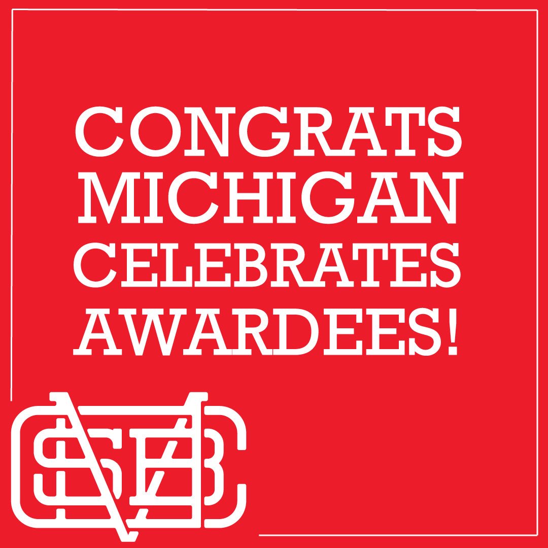 theMCSB's tweet image. After a record-breaking nominations season, we’re excited to announce our 2019 awardees! Meet the companies changing Michigan’s small business ecosystem: michigancelebrates.biz/2019-awardees/