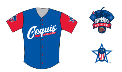 Every Friday night during the 2019 season we will be sporting these  🔥🔥🔥 unis #MiLBesDivertido #CoquisDeFlorida